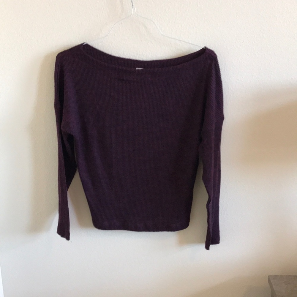Off the shoulder sweater